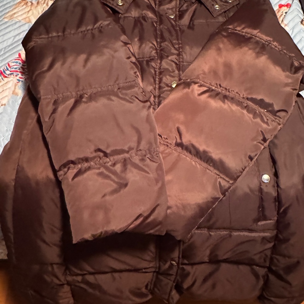 Michael Kors Dark Brown Outerwear Parka